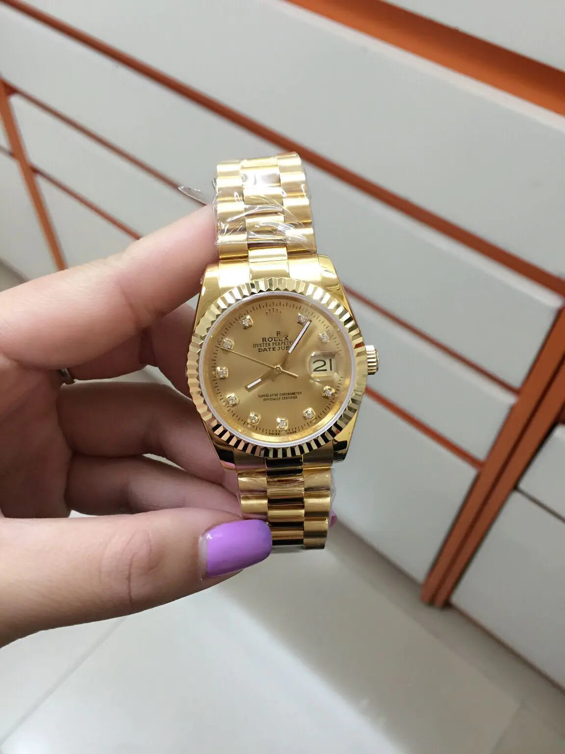 Automatic Mechanical Men's Watch with Steel Band
